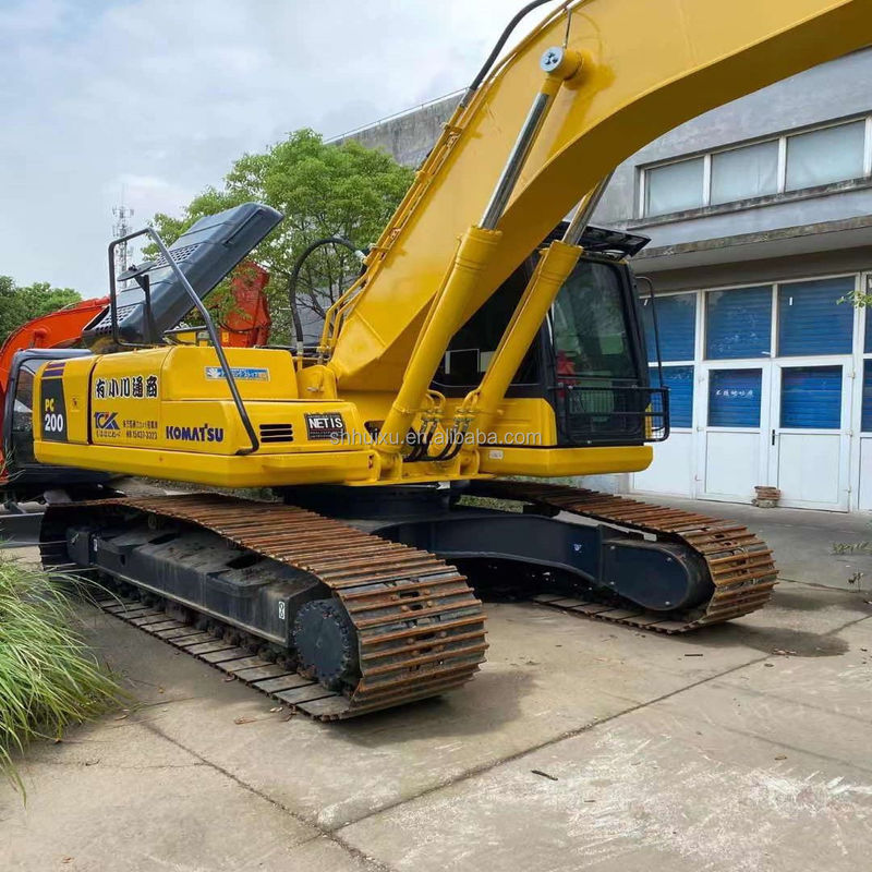 Komatsu tay hai thủy lực gốc Nhật Bản Komatsu PC200-8 máy đào bò cày Máy đào cũ với chất lượng tốt Komatsu Excavator