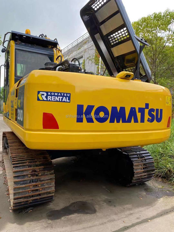 Komatsu tay hai thủy lực gốc Nhật Bản Komatsu PC200-8 máy đào bò cày Máy đào cũ với chất lượng tốt Komatsu Excavator