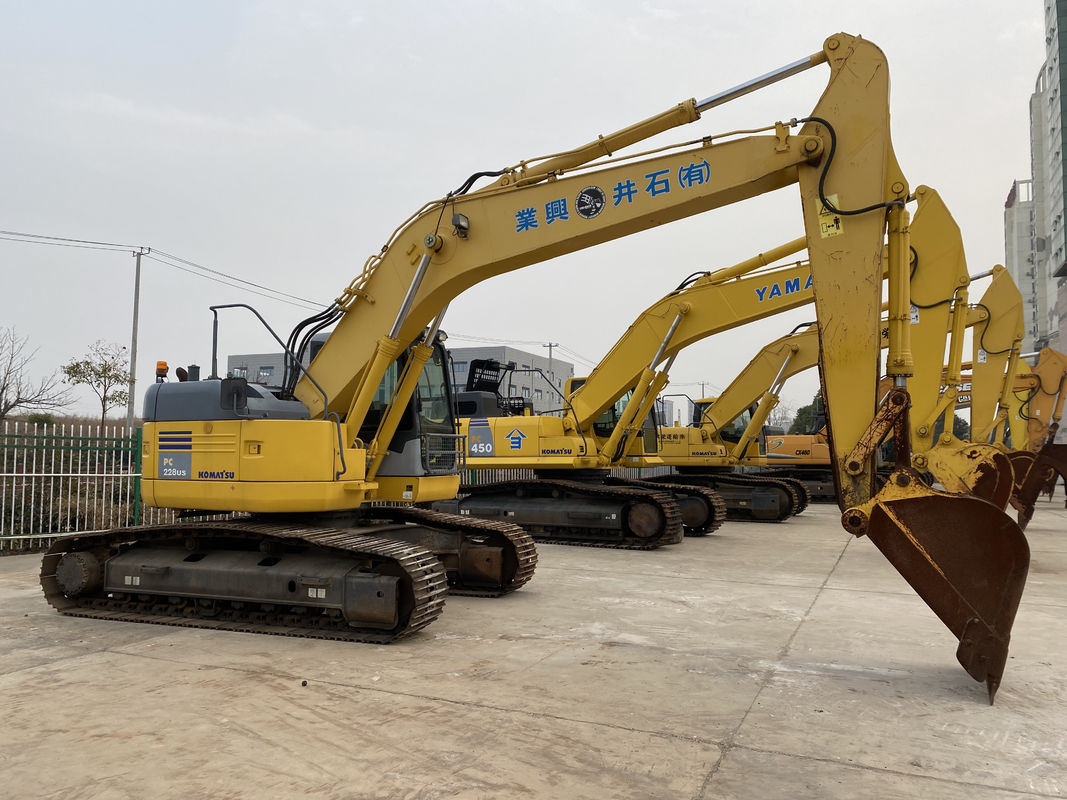 Komatsu KOMATSU PC228 tay hai tốt chất lượng thủy lực crawler excavator sử dụng máy đào Nhật Bản xuất xứ Komatsu Excavator