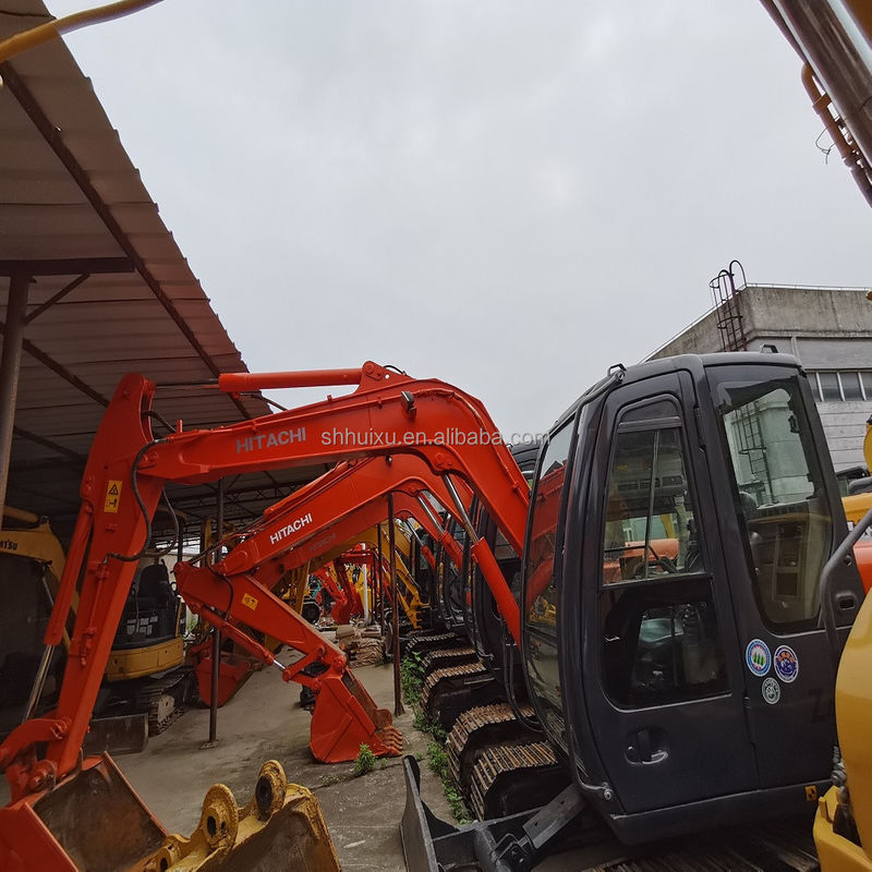 Hitachi trong cổ phiếu sử dụng Hitachi mini excavator zx60 Nhật Bản 2000 /Used mini digger Hitachi ZX60 Giá rẻ