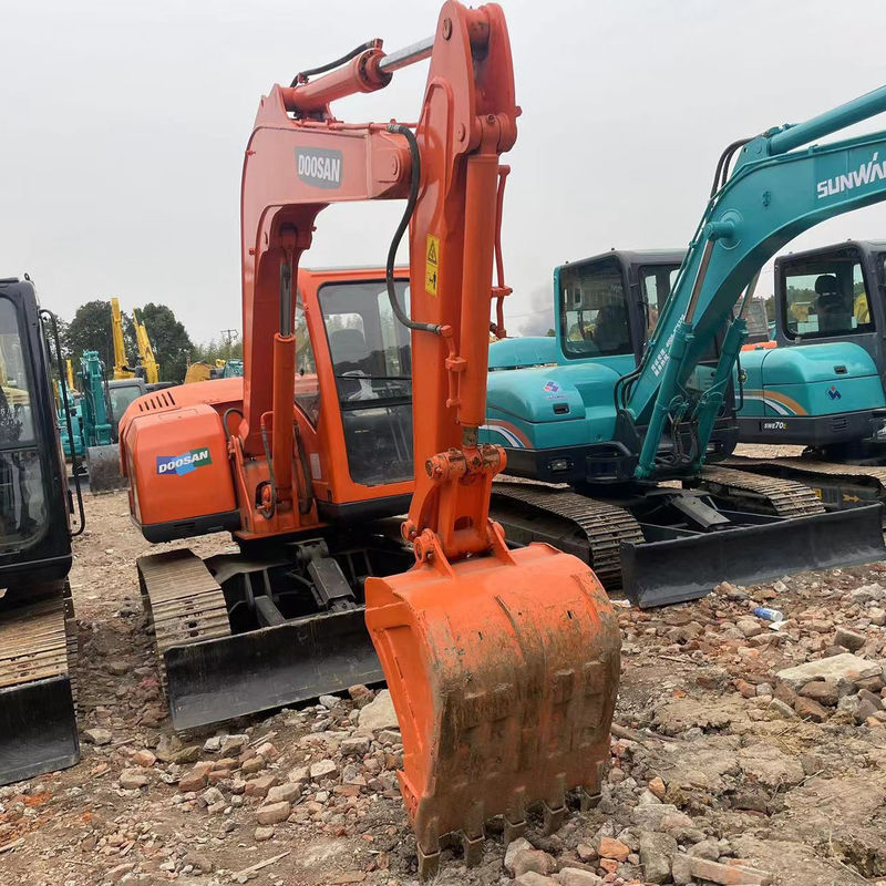 Hiệu suất tốt thợ đào Doosan DX75 thợ đào nhỏ sử dụng máy móc 6 tấn thợ đào bán cho mini thợ đào tốt nhất