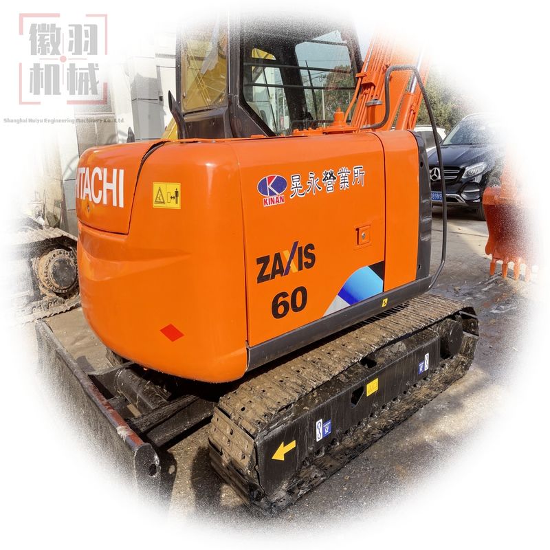 2020 hitachi sử dụng zx60 6 tấn mini excavators 60 mô hình hitachi mạnh mẽ đa chức năng