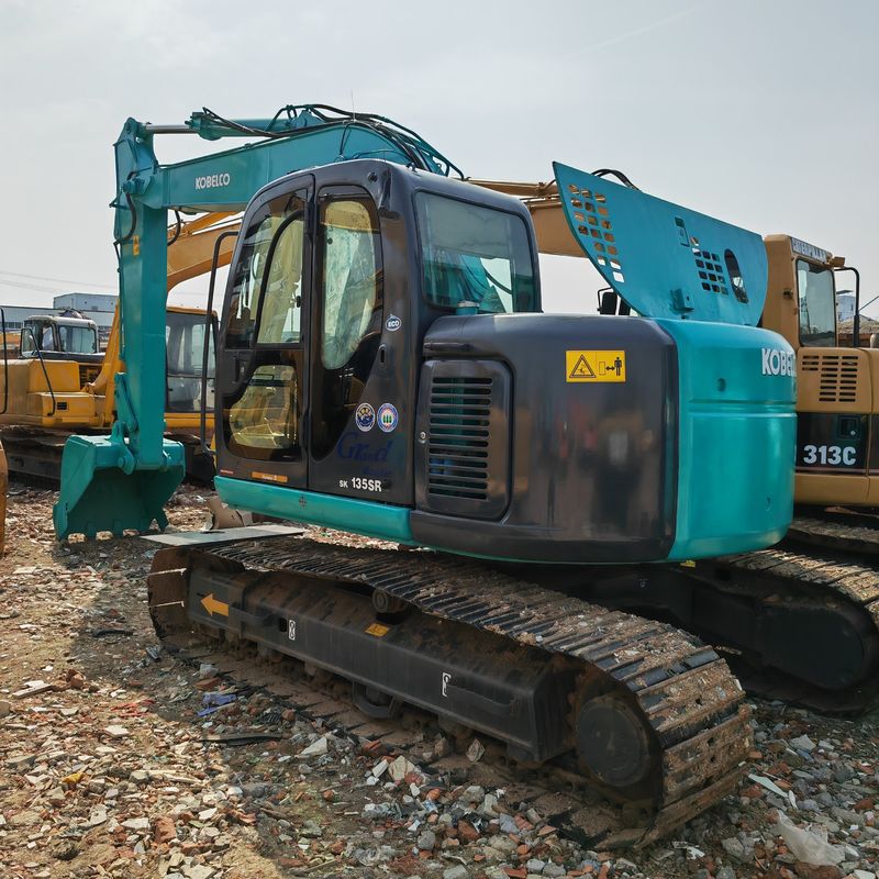 thời gian làm việc thấp máy đào crawler cũ kobelco 135/màu gốc kobelco 135 được sử dụng trong bán
