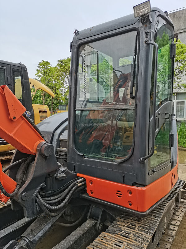 Hitachi trong kho Chất lượng tốt Hitachi ZX65 Máy đào crawler thủy lực tay thứ hai / Máy đào mini cũ Hitachi ZX65 Giá rẻ