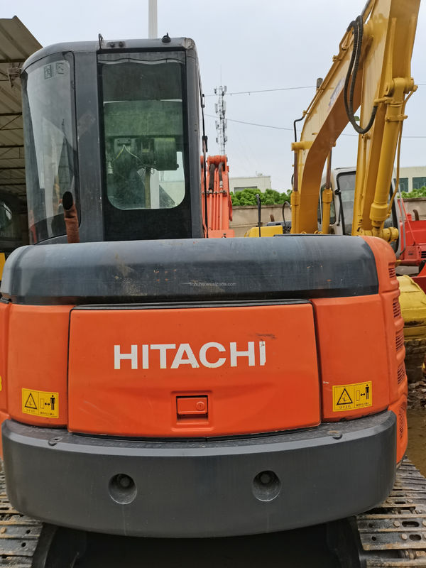 Hitachi trong kho Chất lượng tốt Hitachi ZX65 Máy đào crawler thủy lực tay thứ hai / Máy đào mini cũ Hitachi ZX65 Giá rẻ