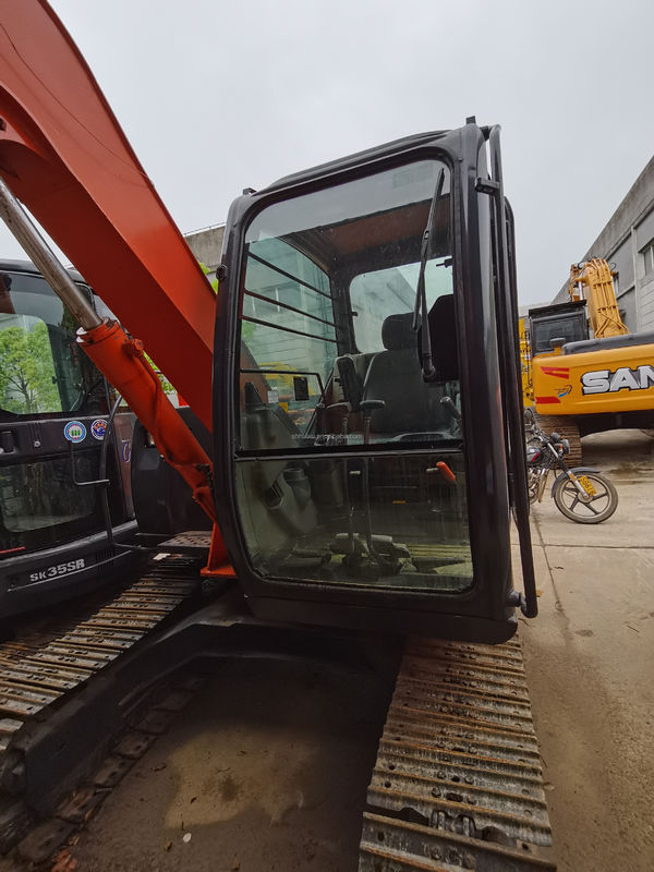 Hitachi trong kho Chế độ tốt Hitachi ZX70 máy đào crawler thủy lực cũ / Máy đào mini cũ Hitachi ZX70 Giá rẻ