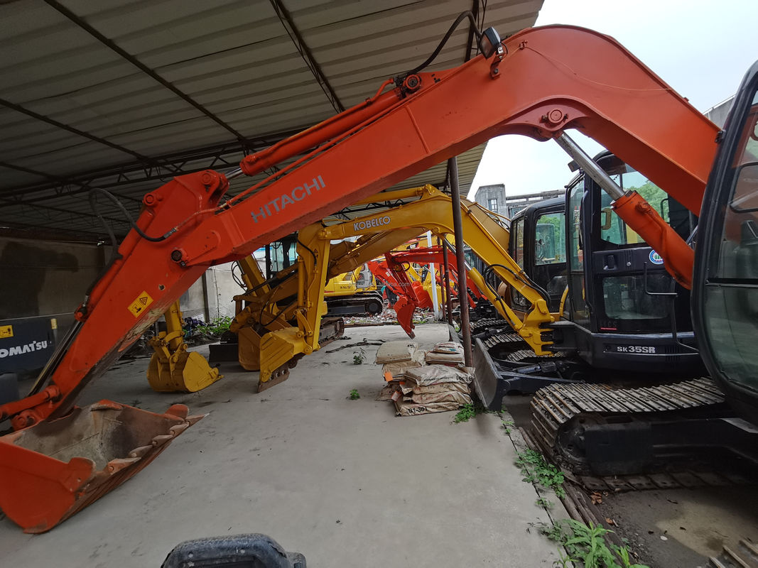 Hitachi trong kho Chế độ tốt Hitachi ZX70 máy đào crawler thủy lực cũ / Máy đào mini cũ Hitachi ZX70 Giá rẻ