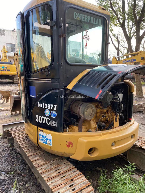 Nhật Bản xuất xứ tay thứ hai chất lượng tốt máy đào thủy lực crawler CAT307C 7T/Sử dụng mini Digger CAT307C giá rẻ