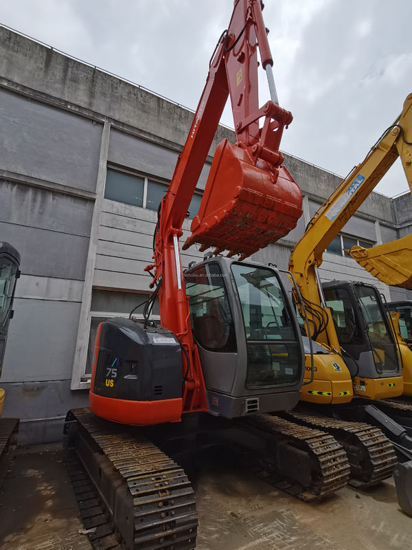 Hitachi bán nóng tay thứ hai Hitachi 75US máy đào thủy lực crawler Nhật Bản gốc sử dụng máy đào mini chất lượng tốt giá rẻ