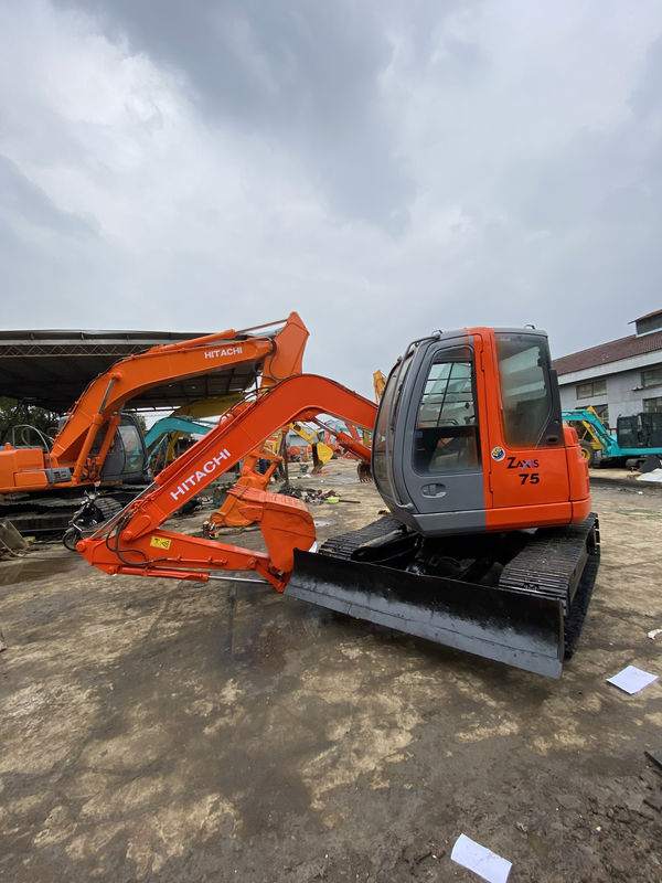 Hitachi bán nóng tay thứ hai Hitachi 75US máy đào thủy lực crawler Nhật Bản gốc sử dụng máy đào mini chất lượng tốt giá rẻ