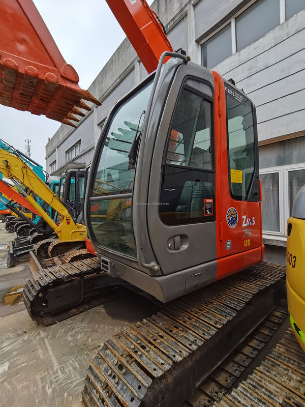 Hitachi bán nóng tay thứ hai Hitachi 75US máy đào thủy lực crawler Nhật Bản gốc sử dụng máy đào mini chất lượng tốt giá rẻ