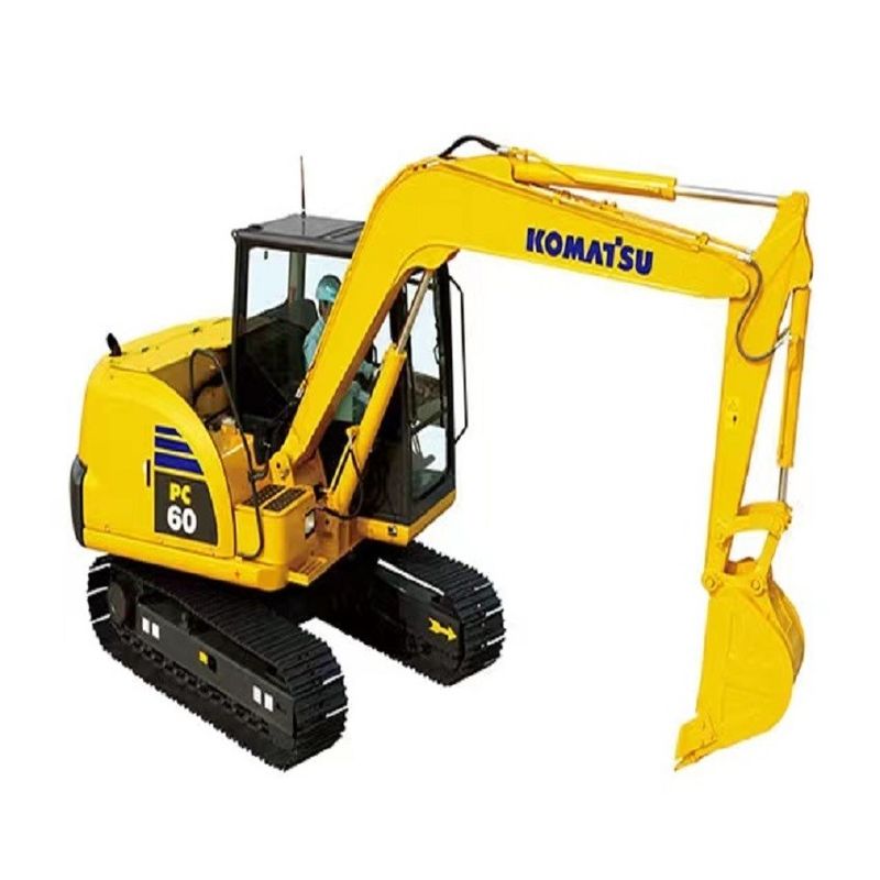 Máy đào bò Komatsu PC60 6 tấn sử dụng thủy lực chất lượng cao / Máy đào mini tay thứ hai Komatsu PC60 Nhật Bản xuất xứ giá rẻ Komatsu Excavator