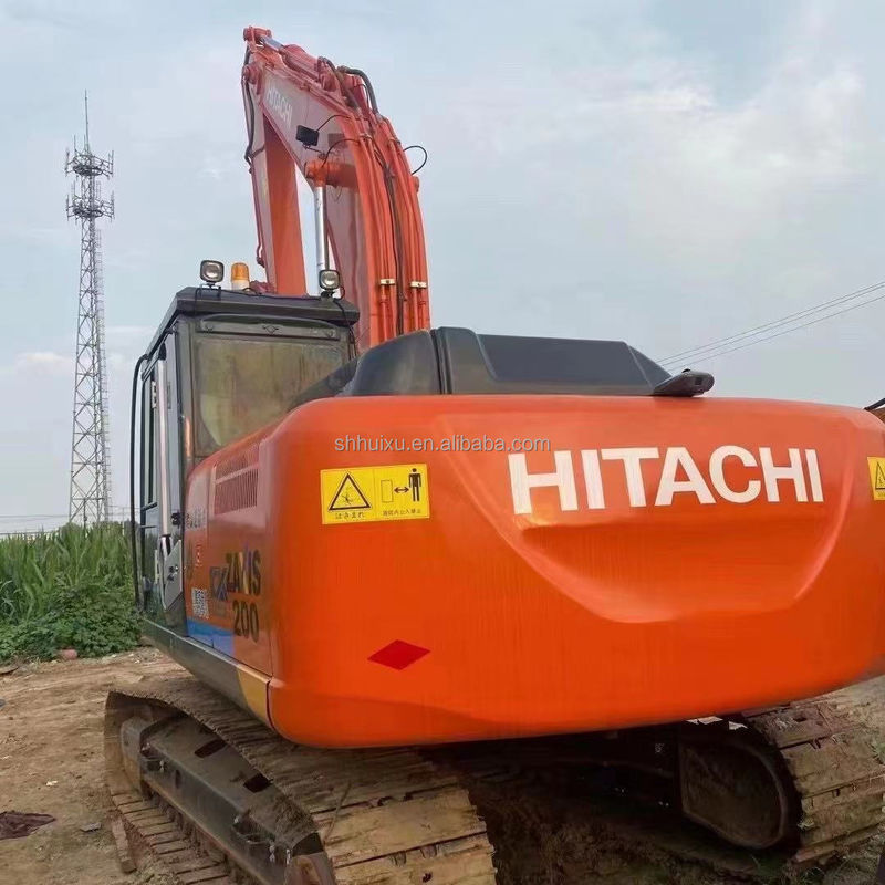 Hitachi trong kho Hitachi ZX200-3 tay hai máy đào thủy lực crawler Tình trạng tốt / Máy đào cũ Hitachi ZX200-3 Giá rẻ