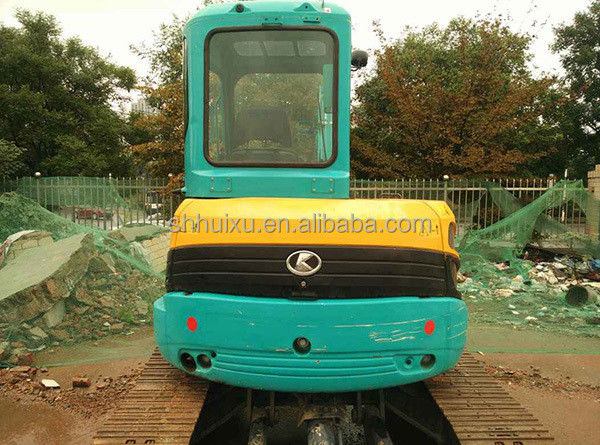 Nhật Bản chất lượng sử dụng excavator Kubota 155 nhỏ 5,5 tấn mini tay hai crawler excavator với lưỡi dao và dây ngắt