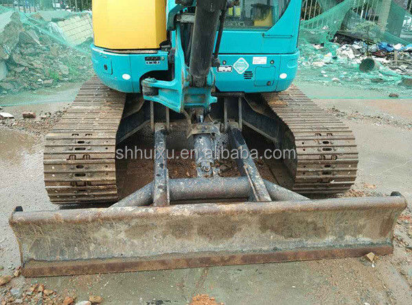 Nhật Bản chất lượng sử dụng excavator Kubota 155 nhỏ 5,5 tấn mini tay hai crawler excavator với lưỡi dao và dây ngắt