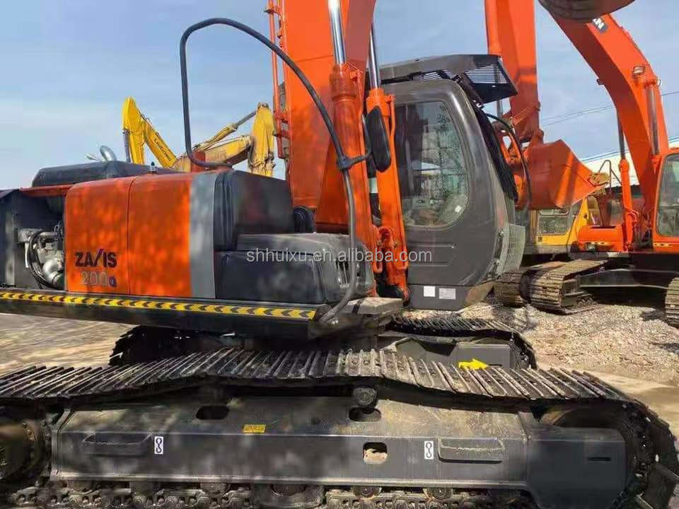 Hitachi trong kho Chế độ tốt Hitachi ZX200-5 tay thứ hai Máy đào crawler thủy lực/máy đào cũ Hitachi ZX200-5 Giá rẻ