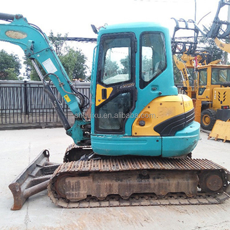 Nhật Bản chất lượng sử dụng excavator Kubota 161 nhỏ 6.1 tấn mini cũ tay crawler excavator