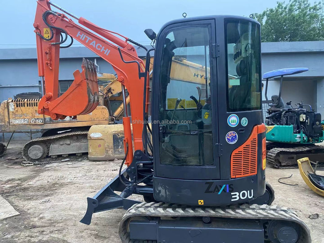 Hitachi bán nóng chất lượng tốt Hitachi ZX30U máy đào thủy lực tay thứ hai / Máy đào mini sử dụng Hitachi ZX30U Giá rẻ