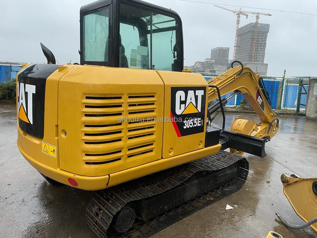 Thời gian thấp Mini Cat305.5E để bán Crawler Excavator sử dụng Máy đào tay thứ hai 305.5E máy đào