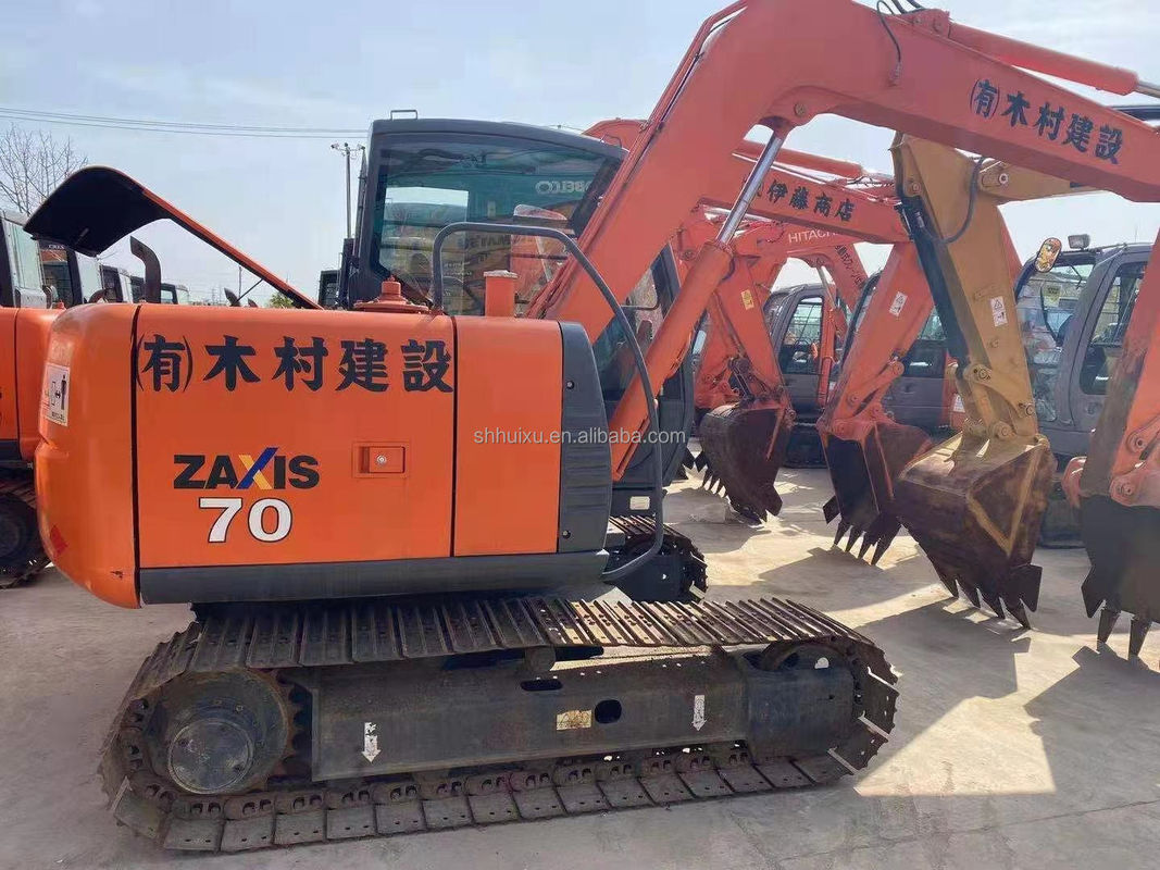 Hitachi bán nóng chất lượng cao Hitachi ZX70 tay hai máy đào thủy lực crawler/Sử dụng mini excavator Hitachi ZX70 Giá rẻ