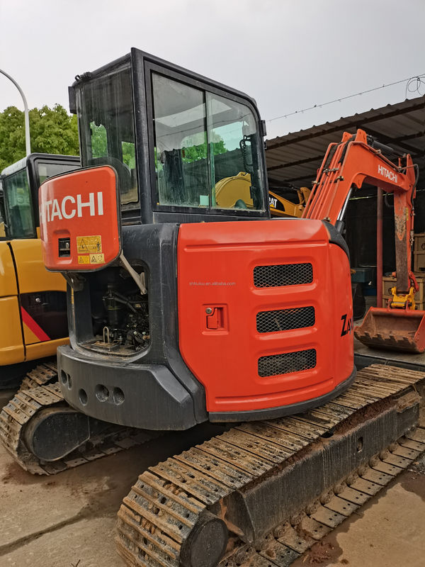 Hitachi trong kho Chất lượng tuyệt vời Hitachi ZX55U Máy đào crawler thủy lực tay thứ hai / Máy đào mini cũ Hitachi ZX55U Giá rẻ