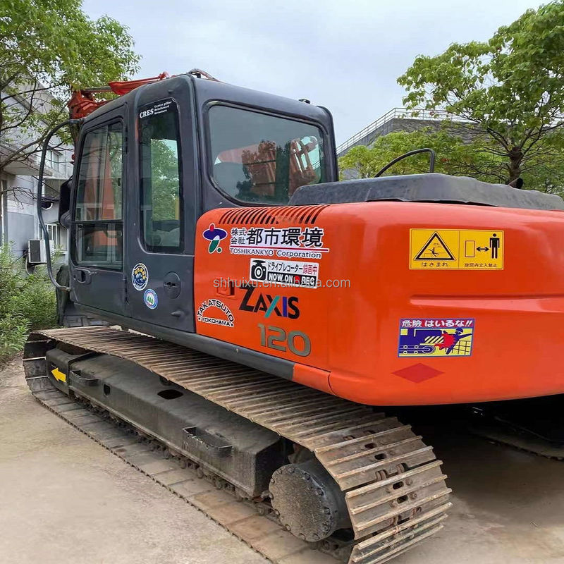 Hitachi bán nóng chất lượng tuyệt vời Hitachi ZX120-6 tay hai máy đào thủy lực crawler / Máy đào cũ Hitachi ZX120-6 Giá rẻ