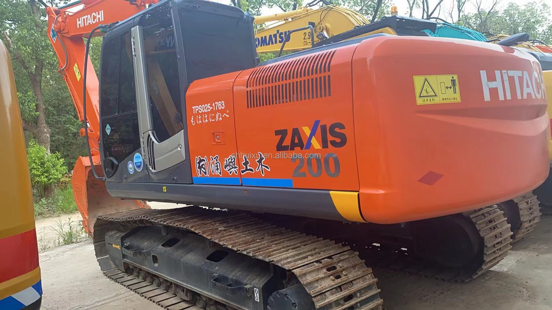 Hitachi bán nóng Máy đào cũ HITACHI ZX200 Chất lượng tuyệt vời Máy đào thủy lực từ Nhật Bản