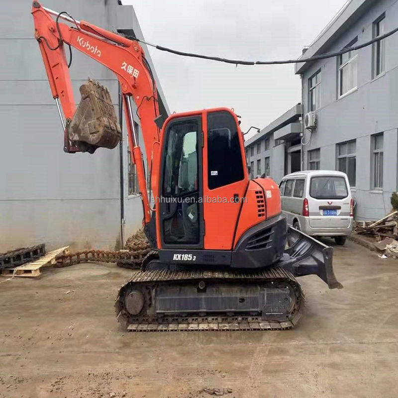 Máy đào mini Crawler cũ Kubota185 chất lượng tốt với giá rẻ, tay hai thương hiệu Nhật Bản Kubota185
