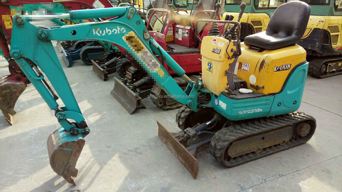 Máy đào thủy lực cũ Kubota08 Chất lượng cao / Máy đào mini cũ Kubota08 gốc Nhật Bản giá rẻ
