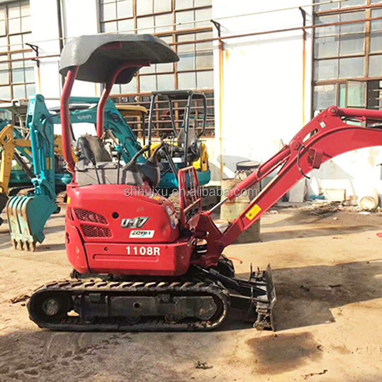 Máy cày thủy lực cũ Excavator Kubota17 Chất lượng cao / Máy đào mini cũ Kubota17 Nhật Bản gốc giá rẻ