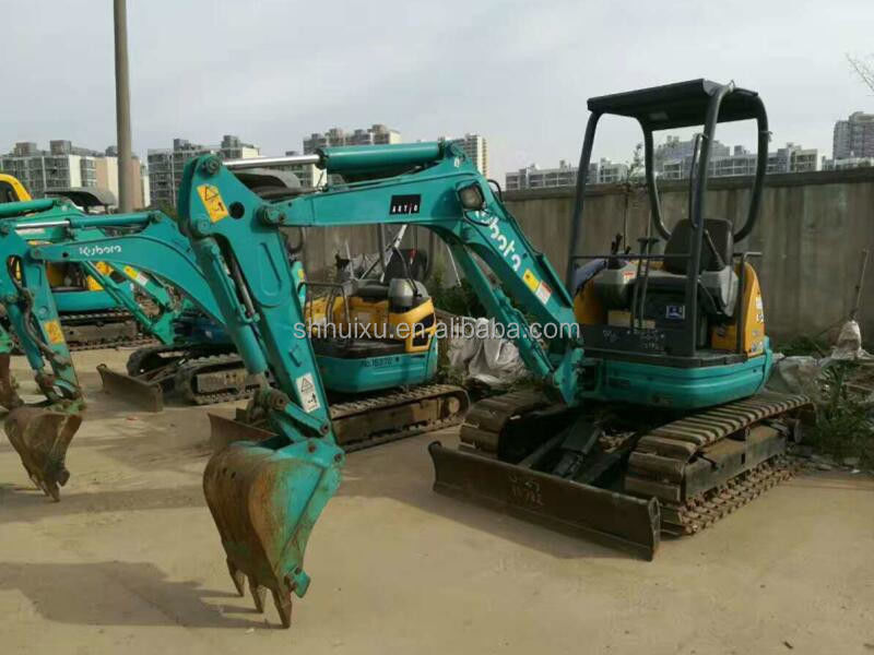 Máy đào thủy lực cũ Kubota25 Chất lượng cao / Máy đào mini cũ Kubota25 gốc Nhật Bản giá rẻ