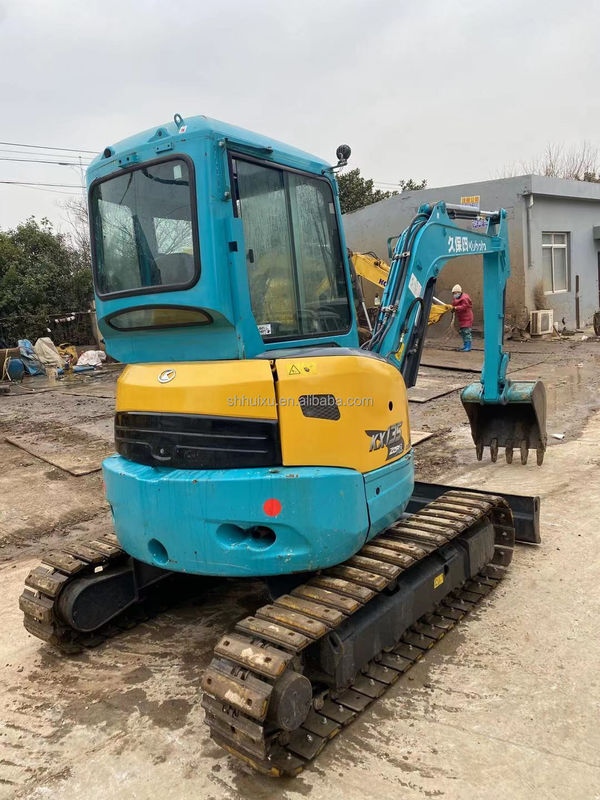 Máy đào mini cũ Kubota35 Nhật Bản có nguồn gốc giá rẻ / Máy đào thủy lực tay thứ hai Kubota35 Chất lượng cao
