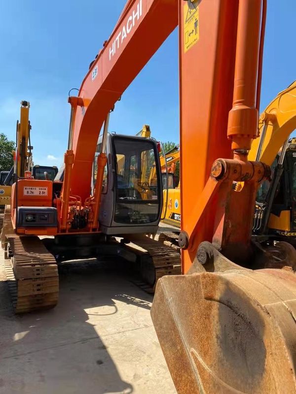 Máy đào bán chạy nhất HITACHI ex120 Máy đào thủy lực crawler tay hai chất lượng tốt / Máy đào cũ HITACHI ex120 bán nóng