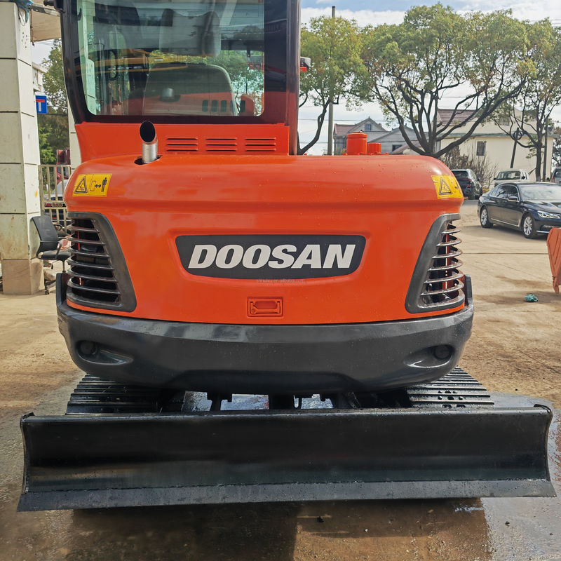 6 tấn Mini kích thước máy đào sử dụng sử dụng Doosan Dx60 6000KG 0,21m3 dung lượng xô