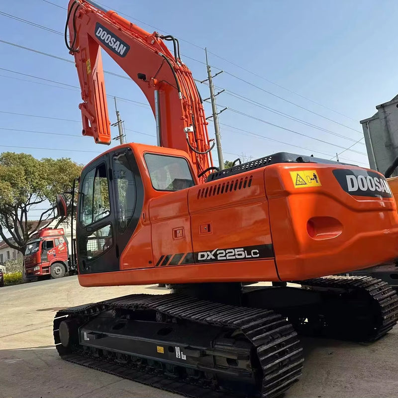 25 tấn màu gốc sử dụng Crawler Big Digger Doosan Dh225-9 máy đào cũ