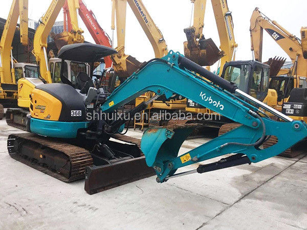 Máy đào mini cũ Kubota55 Nhật Bản có nguồn gốc giá rẻ / Máy đào thủy lực tay thứ hai Kubota55 Chất lượng cao