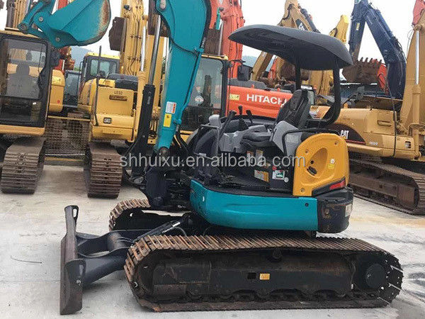 Máy đào mini cũ Kubota55 Nhật Bản có nguồn gốc giá rẻ / Máy đào thủy lực tay thứ hai Kubota55 Chất lượng cao