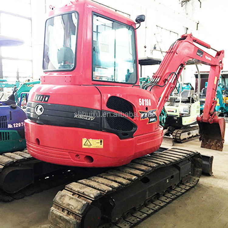 Máy đào mini cũ Kubota55 Nhật Bản có nguồn gốc giá rẻ / Máy đào thủy lực tay thứ hai Kubota55 Chất lượng cao