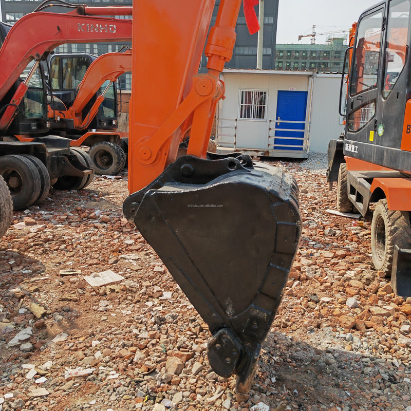90 New Wheeled Excavator Second Hand DOOSAN DH150W-7 Được sử dụng 4 bánh Digger