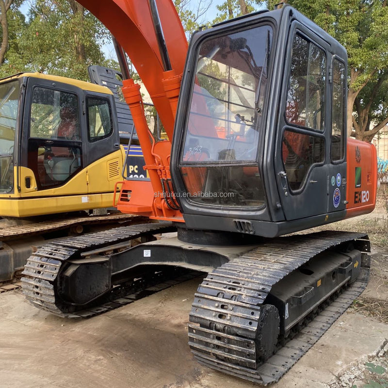 12ton sử dụng máy đào mini Hitachi sử dụng máy đào Hàn Quốc với xô sử dụng Hitachi 120 máy đào