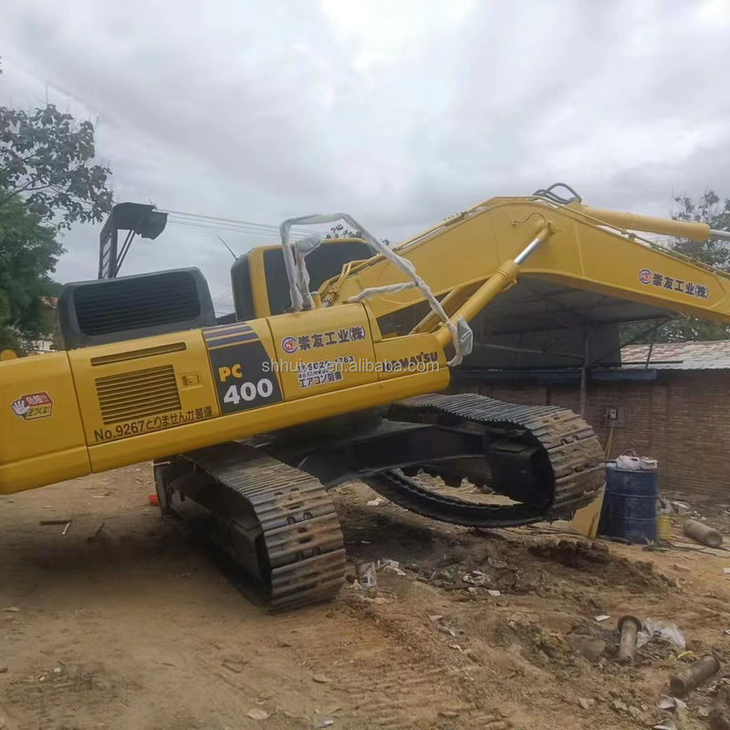Sử dụng Nhật Bản komatsu400 crawler excavator 12 tấn komatsu 400 excavator với sơn gốc