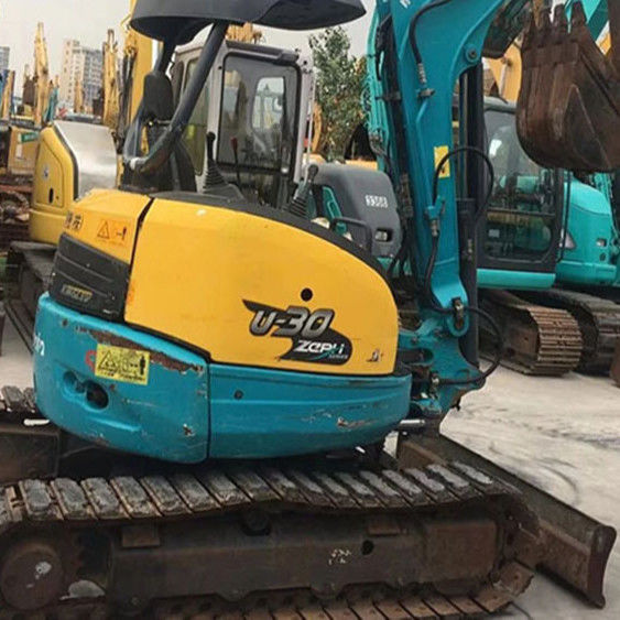 Máy thợ đào thủy lực cũ Kubota30 Chất lượng cao / Máy đào mini cũ Kubota30 gốc Nhật Bản giá rẻ