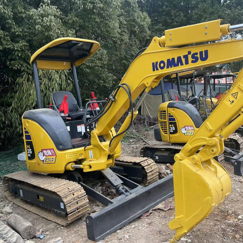 mini Japan Komatsu35 Máy đào cũ cho sử dụng trong nhà máy đào 3.5ton sử dụng máy đào Nhật Bản
