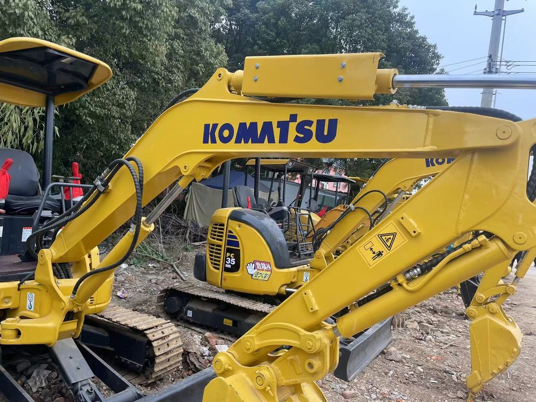mini Japan Komatsu35 Máy đào cũ cho sử dụng trong nhà máy đào 3.5ton sử dụng máy đào Nhật Bản