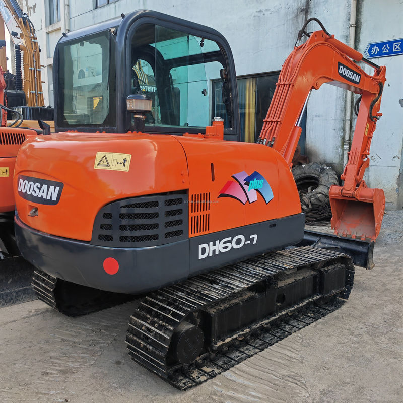 DH60 Dx60 Dh6 Máy đào Doosan cũ Máy đào 5.5 tấn