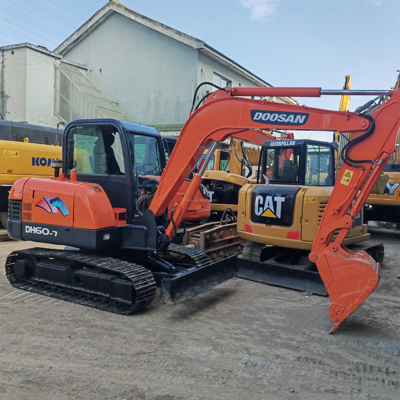 DH60 Dx60 Dh6 Máy đào Doosan cũ Máy đào 5.5 tấn