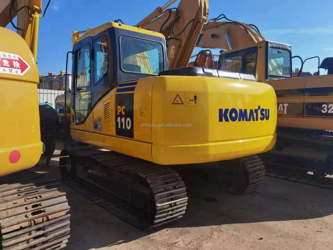 Máy đào đất dùng tay Komatsu PC110 sử dụng máy móc dùng tay sử dụng thợ đào hố bài dùng tay thứ hai thợ đào bán
