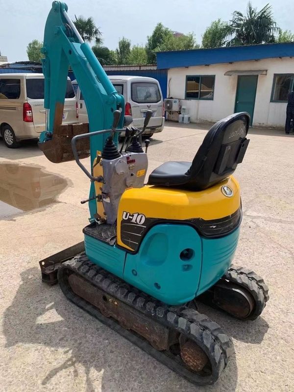 Được sử dụng Mini Excavator với thời gian làm việc dài và giá thấp cho bán nóng 1ton KUBOTA U10 Crawler Excavator