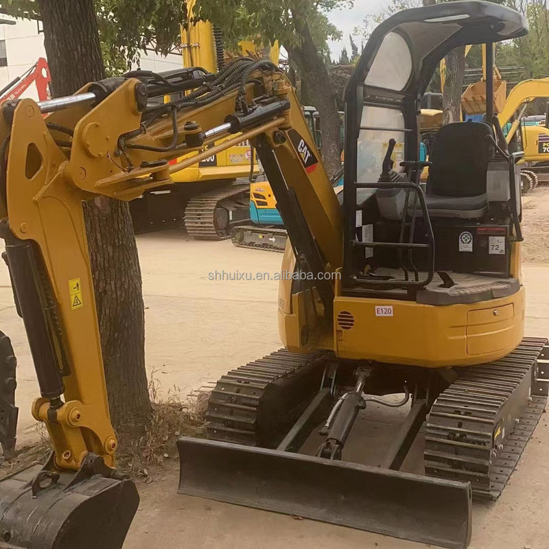 Máy đào mini sử dụng Caterpillar Cat 302.5 Excavator 2 tấn Máy máy đa chức năng vi mô trong bán nóng CAT 303 Caterpillar trong cổ phiếu