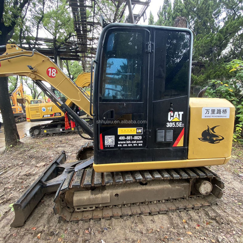 sử dụng con mèo 305.5 crawler excavator mini caterpillar 305.5E2 bán Trung Quốc cat305.5 CAT 303 Caterpillar trong cổ phiếu con mèo 306 excavator